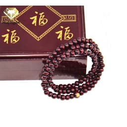 Thumbnail Vòng Tay Chuỗi Hạt Phật Giáo Gỗ Tự Nhiên 108 Trang Trí Mặt Dây Chuyền Chuỗi Hạt Cầu Nguyện Thiền Định Phật Giáo 4