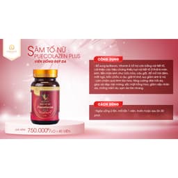 Thumbnail Viên uống đẹp da Sâm tố nữ Puecolazen Plus Kohinoor 45 viên 3