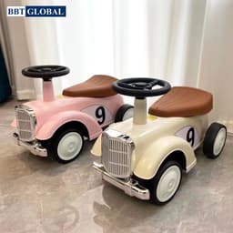 Thumbnail Xe chòi chân cho bé 1 tuổi BBT Global SW001, ô tô có nhạc, giữ thăng bằng an toàn, tải trọng 30kg 3