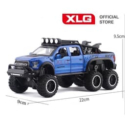 Thumbnail Mô hình xe bán tải Ford Raptor F150 cao cấp tỷ lệ 1:24 dài 22 cm 2