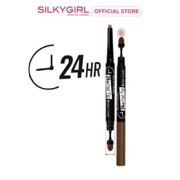 Thumbnail Chì mày hai đầu lâu trôi SILKYGIRL 24hr Flat Tip Brow Liner 0.15g 2