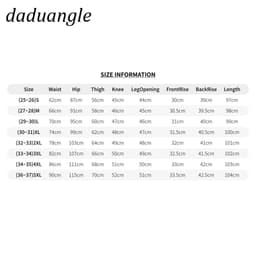 Thumbnail Quần jean Daduhey lưng cao ống rộng size lớn thời trang phong cách Hàn Quốc cho nữ 3