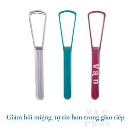 Thumbnail 1 set 3 Đồ cạo lưỡi inochi, nhựa PP an toàn, nạo lưỡi, dụng cụ vệ sinh lưỡi cho bé dụng cụ vệ sinh lưỡi tiện dụng 4