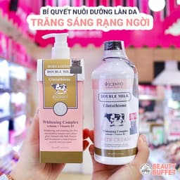 Thumbnail Combo Sữa tắm 350ml và Dưỡng thể trắng da 250ml Scentio Double Milk Triple White 3