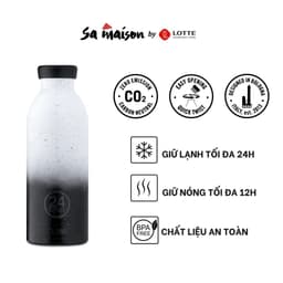 Thumbnail Bình giữ nhiệt chân không 24Bottles Clima 500ml, chất liệu thép không gỉ, họa tiết Eclipse 1