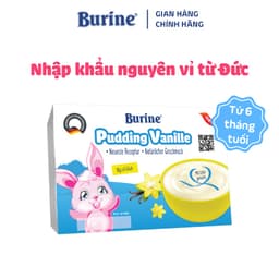 Thumbnail Pudding ăn dặm Burine dành cho bé từ 6 tháng tuổi (Vỉ 6 Hũ x 50g) 3