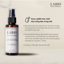 Thumbnail Toner LABIO Tinh Chất Hoa Hồng Địa Trung Hải 60ml 1