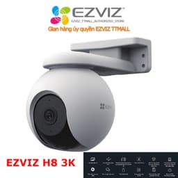Thumbnail Camera WIFI ngoài trời siêu nét EZVIZ H8 2K 3K XOAY 360 ĐÀM THOẠI 2 CHIỀU, MÀU ĐÊM 2