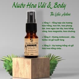Thumbnail Nước Hoa Vải & Body The Lotus Airline Luxury TAMAS chai 10ml, 50ml 2