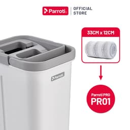 Thumbnail Cây lau nhà tự vắt thông minh, bộ lau nhà 360 độ, lau sạch khô nhanh Parroti 4