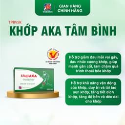 Thumbnail Viên khớp AKA Tâm Bình - Hỗ trợ dưỡng khớp, tái tạo sụn khớp hộp 5 vỉ x 12 1