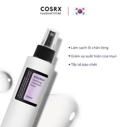 Thumbnail Nước Hoa Hồng Tẩy Tế Bào Chết Hoá Học (AHA + BHA) COSRX Clarifying Treatment Toner 2