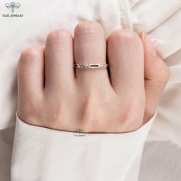 Thumbnail Nhẫn bạc TLEE lông voi nhân tạo cầu may mắn TLEE JEWELRY A0248 4