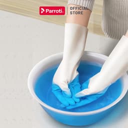 Thumbnail Găng tay cao su siêu dai rửa bát, rửa chén, không mùi hôi Parroti Active AT01 3