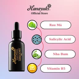 Thumbnail Serum Dưỡng Giảm Mụn Hana Acnes, Serum Dưỡng Ẩm Dưỡng Trắng Mờ Thâm Ngăn Mụn Tái Phát Hanayuki Chính Hãng 2