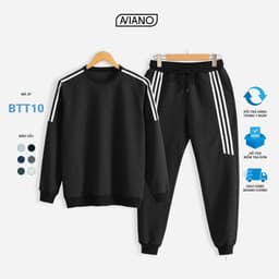 Thumbnail Bộ Thể Thao Nam Chất Nỉ 4 Màu Trẻ Trung Năng Động Thời Trang Cao Cấp AVIANO 2