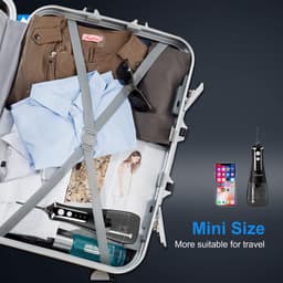 Thumbnail Máy tăm nước cầm tay FAIRYWILL có 5 đầu vòi thay thế với bể nước dung tích 300ml 4