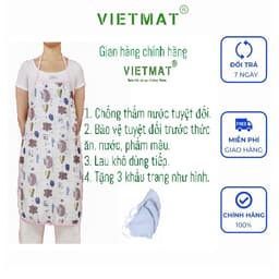 Thumbnail Tạp dề pha chế cao cấp chống thấm TILO dùng cho nấu ăn, pha chế và phục vụ bàn 1