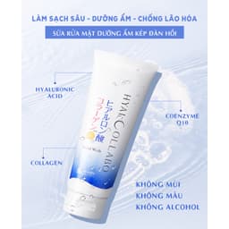 Thumbnail Sữa Rửa Mặt Tạo Bọt Chống Lão Hóa MEISHOKU Hyalcollabo 100G 3