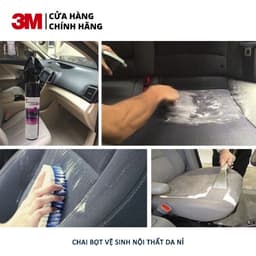 Thumbnail Chai Bọt vệ sinh làm sạch ghế -  trần Nỉ nội Thất ÔTô 3M™ 290g 3