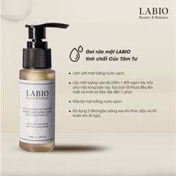Thumbnail Gel Rửa Mặt LABIO Tinh Chất Cúc Tâm Tư 60ml - Sạch Sâu, Kiềm Dầu, Ngừa Mụn Với Kẽm PCA 1