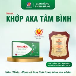 Thumbnail Viên khớp AKA Tâm Bình - Hỗ trợ dưỡng khớp, tái tạo sụn khớp hộp 5 vỉ x 12 2