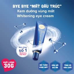 Thumbnail Kem Mắt Nhau Thai Giảm Quầng Thâm, Nếp Nhăn MEISHOKU Placewhiter 30g 3