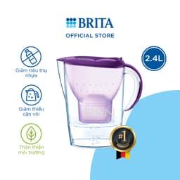 Thumbnail Bình lọc nước BRITA Marella Basic  2,4L (có sẵn 1 lõi lọc Maxtra) 4