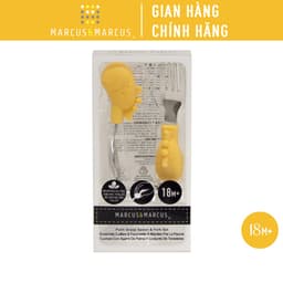 Thumbnail Bộ thìa nĩa tập ăn cho bé Palm Grasp Marcus & Marcus, từ 18 tháng - Lola 1