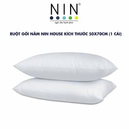 Thumbnail Ruột gối nằm gòn NIN House kích thước 40x60cm, 50x70cm, thích hợp cho những người thích nằm mềm 2