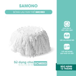 Thumbnail Bông lau thay thế Samono BCT817 dùng cho bộ cây lau nhà cao cấp xoay 360 độ BCT704 1