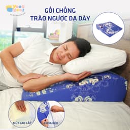 Thumbnail Gối chống trào ngược YOROKOBI bo tròn đỉnh giúp giảm ợ chua, trào ngược, xoang chống ngáy 1