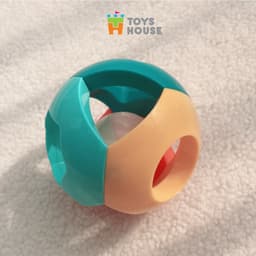 Thumbnail Bóng lục lạc cho bé tập bò - tập cầm nắm ToysHouse HE0142 - đồ chơi cho bé 6 tháng 4