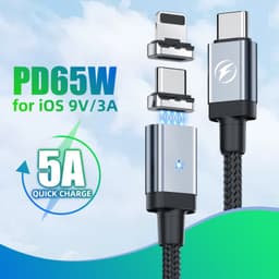 Thumbnail Cáp sạc nhanh HDOORLINK PD 65W 27W USB Type C sang cổng cắm USB cho điện thoại Samsung 2