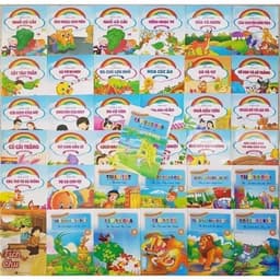 Thumbnail Sách - Bộ 20 Cuốn Truyện Cổ Tích - Truyện Kể Mầm Non - Ngụ Ngôn Aesop - Thần Thoại Hy Lạp - Song Ngữ Anh Việt 2