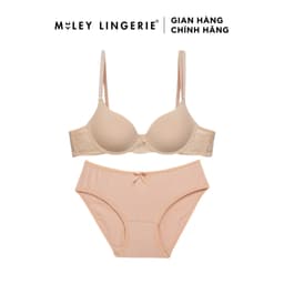 Thumbnail Bộ Đồ Lót Cotton Không Gọng Mút Mềm Nâng Ngực MiLey Lingerie BRW0X015-BCS0X04 1