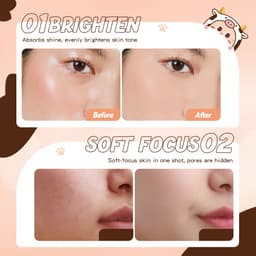 Thumbnail Phấn phủ BANXEER Kiểm soát dầu và Chống thấm nước 3 màu Tùy chọn 10g 1