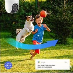 Thumbnail camera ip wifi ezviz h8c pro độ phân giải 3M - 2K có màu ban đêm , báo động còi hú 3