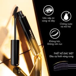 Thumbnail Mascara Browit Siêu Tơi Dày Gấp 3 Lần, Chất Đen Đậm Không Vón Cục  Lift & Lock Mascara Sexy Black 3