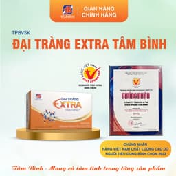 Thumbnail Đại tràng Extra Tâm Bình dành cho người đại tràng cấp và mãn tính hộp 5 vỉ x 12 viên 1
