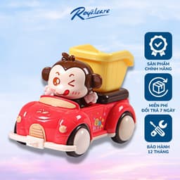 Thumbnail Đồ chơi ô tô trớn đà hình thú ngộ nghĩnh cho bé Royalcare 82255A 1