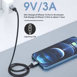 Thumbnail Cáp sạc nhanh HDOORLINK PD 65W 27W USB Type C sang cổng cắm USB cho điện thoại Samsung 4