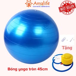 Thumbnail Bóng Tập Yoga Tròn Cỡ Lớn 65cm Cao Cấp Tập Kegel Tập Gym Tập Bơi Chính Hãng Amalife Chọn Màu 2