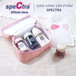Thumbnail Túi giữ nhiệt kèm túi đá khô màu hồng Spectra - Hàng Chính Hãng 3