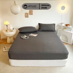 Thumbnail Bộ ga gối cotton tici ETAMI nhiều màu basic miễn phí bo chun cho drap giường ga trải giường 1