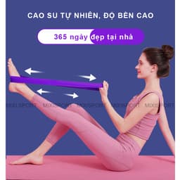 Thumbnail Dây Kháng Lực Tập Mông MixSport Hô Trọ Tập Cơ Mông Đùi Tại Nhà DKL03 3