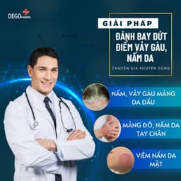 Thumbnail Combo dầu gội & kem bôi da dứt điểm nấm da đầu, viêm da, vảy nến Dego Pharma 4