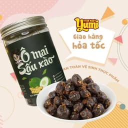Thumbnail Sấu xào gừng Trạm ngọt Yumi Ô mai xí muội cay ngọt ăn vặt thơm ngon 1