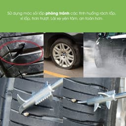 Thumbnail Móc đá lốp xe cậy sỏi đinh, tua vít đa năng, dụng cụ nạy đá dăm bảo vệ lốp phụ kiện oto Tâm Luân 2