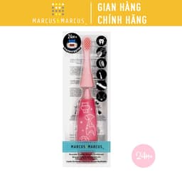 Thumbnail Bàn Chải Đánh Răng Silicon Cho Bé Marcus & Marcus, từ 2 tuổi - Hồng 1